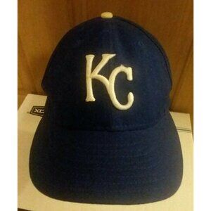 New Era Kansas City Royals Ball Cap Hat 100% Wool Size 6 7/8